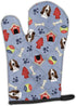 Caroline's Treasures BB4022OVMT Dog House Collection Basset Hound Oven Mitt Heat Resistant Thick Oven Mitt for Hot Pans and Oven, Kitchen Mitt Pro...