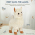 Bearington Alma Plush Stuffed Animal Llama, 10 inches...