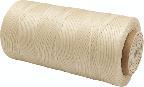 Waxed Thread, 328 Yards 150D 1MM Leather Sewing Waxed Thread for Leather DIY, Bookbinding, Shoe Repairing, Leather Projects (Beige #002)...
