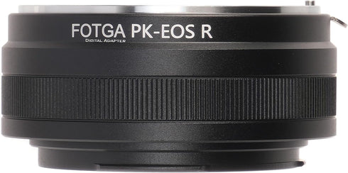 FOTGA PK-EOSR Lens Mount Adapter Ring for Pentax PK K Lens to R3 R5 R5C R6 Mark II R7 R8 R10 R50 R100 RP Camera, Compatible with Canon EOS R Mount...