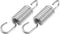 X AUTOHAUX 2pcs 6cm Length Silver Tone Plated Steel Motorcycle Brake Pedal Return Spring for Suzuki...