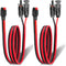 10AWG Solar Panel to Anderson Connector Cable 3FT, Solar Extension Cable Compatible with Solar Connector and Anderson Connector for Yeti Portable ...