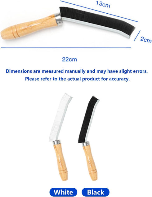 Hard Bristle Crevice Cleaning Brush - Multifunctional Gap Cleaning Brush, Cleaning Tools for Household Use, Home, Kitchen, Bathroom, Window, Vehic...