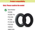 HD380 HD380Pro PXC350 PC350 PC350SE PXE350 HME95 HMEC250 Ear Pad Replacement Ear Pads are Compatible with Sennheiser HD380 HD380Pro PXC350 PC350SE...