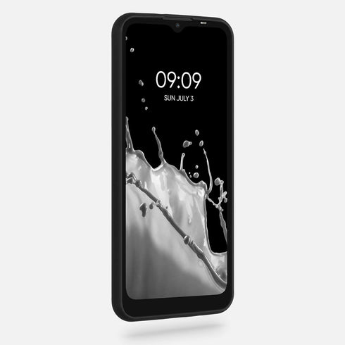 kwmobile Case Compatible with Nokia C20 / C10 Case - Soft Slim Protective TPU Silicone Cover - Black...