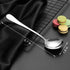 Soup Spoons, 12-Pack Stainless Steel Spoons Silverware Round Cereal Spoon Dinner Spoons Tablespoons Set for Bouillon Dessert Ice Cream Kitchen Coo...