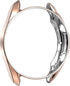 Compatible with Samsung Galaxy Watch 3 41mm 45mm Case,Soft TPU Fashion Plated Metal Color Frame Shock Resistant Proof Cover Protective Protector S...