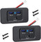 12V RV USB Outlet, Dual USB Quick Charge 3.0 Port Charger Socket, 12V USB Outlet with LED Indicator and Power Switch for ATV Car Boat Marine Truck...