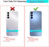 Qinmay Phone Case for Samsung Galaxy A15 5G Case with HD Screen Protector, Samsung A15 5G Case Durable Shockproof 3-Layer Cover for Galaxy A15 5G ...