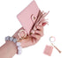 10pcs Tassel Purse Charm,Leather Keychain,Key Chain for Car Keyring Purse Accessory Bag Charm Gift for Mom...