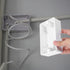 5pcs Surface Mount Outlet Box, 1 Gang Outlet Junction Box ABS Electrical Enclosure Box, Plastic Electrical Box Insulation Box for Home Electrical ...