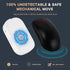 Mouse Jiggler, Undetectable Mouse Mover Shaker Simulator for Computer Laptop Awakening, Keeps PC Active, No Software, Driver-Free with USB C to US...