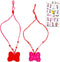 Minnie Mouse Necklace for Toddler Girls - Minnie Mouse Necklace Party Favors Bundle with 2 Disney Minnie Mouse Popper Necklaces and Stickers | Min...