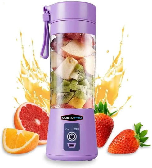 Generic Portable Blender, Purple, USB Rechargeable, Detachable Attachment, 380ml Capacity...