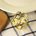 LogHog Delicate Christmas Gold Napkin Rings Set of 12, Ideal Table Setting Napkin Buckles for Christmas, Thanksgiving, Wedding, Parties, Holiday (...