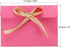 PATIKIL Invitation Envelopes, 25 Pack Greeting Card Envelope with Ribbon for Wedding Party, Rose Red...