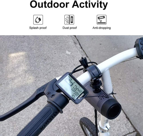 Bluetooth Speaker, Handlebar Speaker, Bike Speaker, Zealot S1 Portable Speaker for Bike, LED Light, Waterproof IPX5, LED Light, TF Card Play, for ...