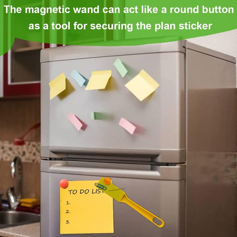 Magnetic Bingo Wands 7.5" with Magnet Bar Science Educational Supplies 5 Colors Collect Tool for Paper Clips, Nails, Screws, Pins, Sewing Needles ...