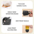 2 in 1 Oil Dispenser and Oil Sprayer Premium Olive Oil Dispenser Bottle with Non-Drip Spout Oil Mister Oil Spray Bottle for Cooking, Kitchen, Sala...