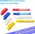 DREAMSTITCH 4 Color Chaco Chalk Liner Pens Style - Needle Felting Tool Chaco Chalk Marker Sewing Tools - White, Red, Blue, Yellow - 4-Color Chaco ...