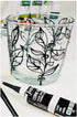 Pebeo Vitrail, Cerne Relief Dimensional Paint, 20 ml Tube with Nozzle - Black, 0.68 Fl Oz (Pack of 1)...