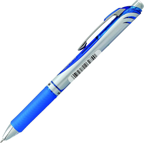 Pentel Energel 0.3 MM Ultra Fine Rtx Retractable Liquid Gel Pen - Needle Tip - 6 Pack Of 3 Black Ink & 3 Blue Ink Deluxe Pens...