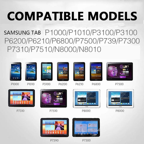 6.6ft 30 Pin Charging Power Supply Galaxy Tablet USB Charge Cable Cord - for Samsung Galaxy-Tab-2 10.1 8.9 7.7 7.0 Plus Note-Tab 10.1 USB Charger ...