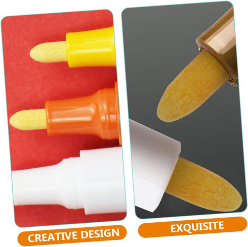 EXCEART 120 Pcs Paint Pen Refill Paint Marker Pen Replacement Nibs Universal Paint Marker Pen Replacement Points Oil Painting Supplies Replacement...