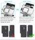 Waterproof Housing Case Dust-Proof for Go pro Hero 12/11/10/9 Black Rubber Buttons 40M Waterproof Case Diving Protective Housing Shell with Mount ...