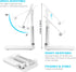 Cell Phone Stand, Folding Desktop Phone Stand, Angle Height Adjustable Mobile Phone Holder for Desk, Office, Tablet Stand Compatible with All Phon...