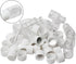 Othmro 100Pcs 5ml Plastic Bottles Lab Cylindrical Chemical Reagent Bottle Wide Mouth Laboratory Reagent Polyethylene Bottle Sample Sealing Liquid ...