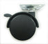 Hnfshop Set of 4 Pcs Furniture Swivel Caster/Wheel Replacement Part for Chair/Table/padestal (Dia 1.5 inches w/Brake)...