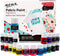 Mont Marte Signature Fabric Paint, 20pc x 0.7oz (20ml), Suitable for DIY Fashion and Homewares...