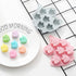 2-Pack Unicorn Head Silicone Molds Set for Making Small Soap Chocolate Candy Gummy Baking Cake Jello Jelly Wax Crayon Melt Ice Cube Tray...
