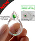 Aquatic CO2 Drop Checker Detachable Tear Drop Shape Without Solution,Upgraded Version...