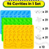 Gummy Molds Hard Candy Molds - Candy Molds Silicone Including Worms, Starfishs, Dolphins, Octopus, Sharks Sea Mold, Pinch Test Approved Pack of 3 ...