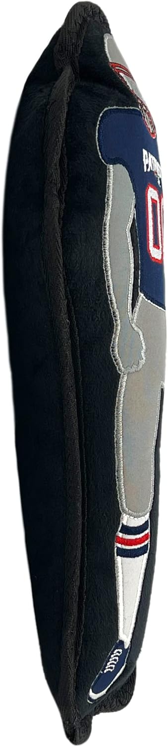 The 1st Ever Tough but Smooth Dog Toy NFL New England Patriots Football Athletes Player Tough Pet Toy. A Premium Quality Doggie Toy with Built-in ...