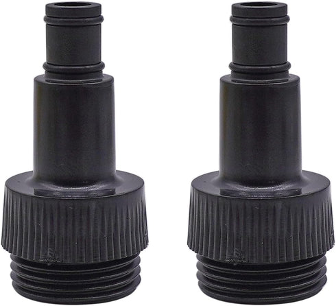 295500473 Flush Adaptor for Watercraft with a Threaded Water Outlet Fitting 2 Pcs...