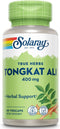 SOLARAY Tongkat Ali 400 mg - Longjack Tongkat Ali for Men - Herbal Support for Men's Health and Vitality - Vegan, Non-GMO, Lab Verified - 60 Servi...