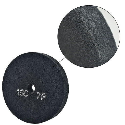 SCOTTCHEN Deburring Wheel Nylon Fiber 6 x 1 x 3/4inch Polishing Disc 7P Grit 180 Abrasive Silicon Carbide Buffing Grinding Pad - 1pack...