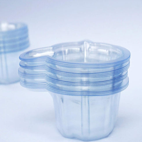 Mixing Cup 100PCS,40ml Disposable Plastic Resin Mixing Cups Multipurpose Dispensing Cup for Mixing Paint, Epoxy, Resin Crafts DIY (Clear),Come wit...