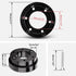 Lumclaw For Logitech G29 G920 G923 13 Inch Steering Wheel Adapter Plate 70mm Pcd Racing Car Game Modification (Black)...