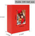 Small Photo Album 4x6 100 Pockets Leather Cover Picture Book Holds 4x6 Photos for Wedding, Baby, Family, Graduation...