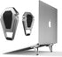 Portable Invisible Laptop Stand - 2PCS zinc Alloy Laptop Mini Stand Heat Dissipation pad, Laptop Lifter Suitable for 12-20 inch Laptop...