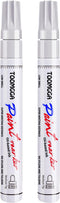 White Paint Pens Permanent Paint Markers - 2 Pack Oil Based Marking Pens, Medium Point, Quick Drying and Waterproof Paint Pens for Rock Painting C...