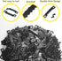 100 Pcs Sawtooth Picture Hangers 1.77in Sawtooth Hangers Picture Hooks Bulk Picture Hanging Brackets with Screws Frame Hanging Kit for Photos Artw...