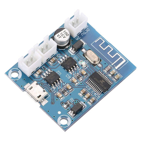 YWBL-WH 5W + 5W Bluetooth Amplifier Board, Mini Bluetooth Amplifier Board Module 4.2 Circuit Stereo Speaker Digital Module, Module...
