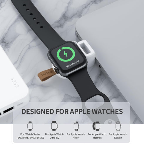 ???????? ???????????????? for Apple Watch Wireless Charger 2 Pack, Portable iWatch Charger, Travel Cordless Charger, Magnetic Wireless Charging Co...