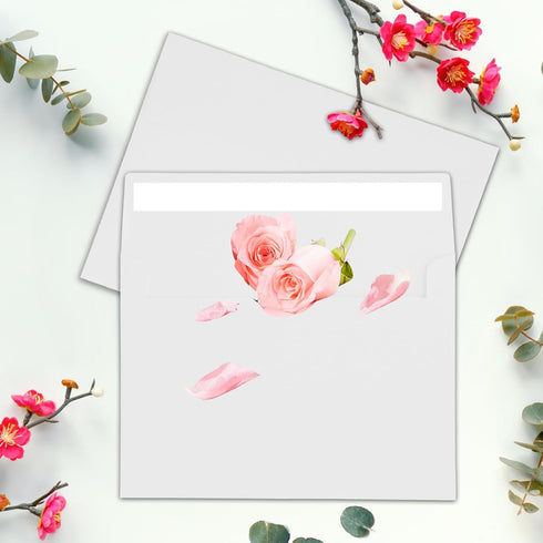 100Packs A2 White Envelopes 4x 5 Inch Card Envelopes,Self Seal for Weddings, Greeting Cards?Mailing? Invitations, Photos, Postcards...