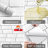 Livebor Peel and Stick Backsplash Wallpaper Kitchen Wallpaper 11.8inch x 196.8inch Tile Peel and Stick for Kitchen Countertop Tile Contact Paper K...